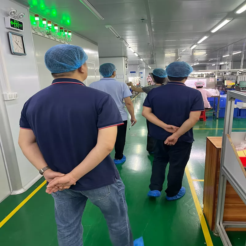 고객 공장 견학: 100,000급 무진공 작업장 및 실리콘 제조 공정 살펴보기